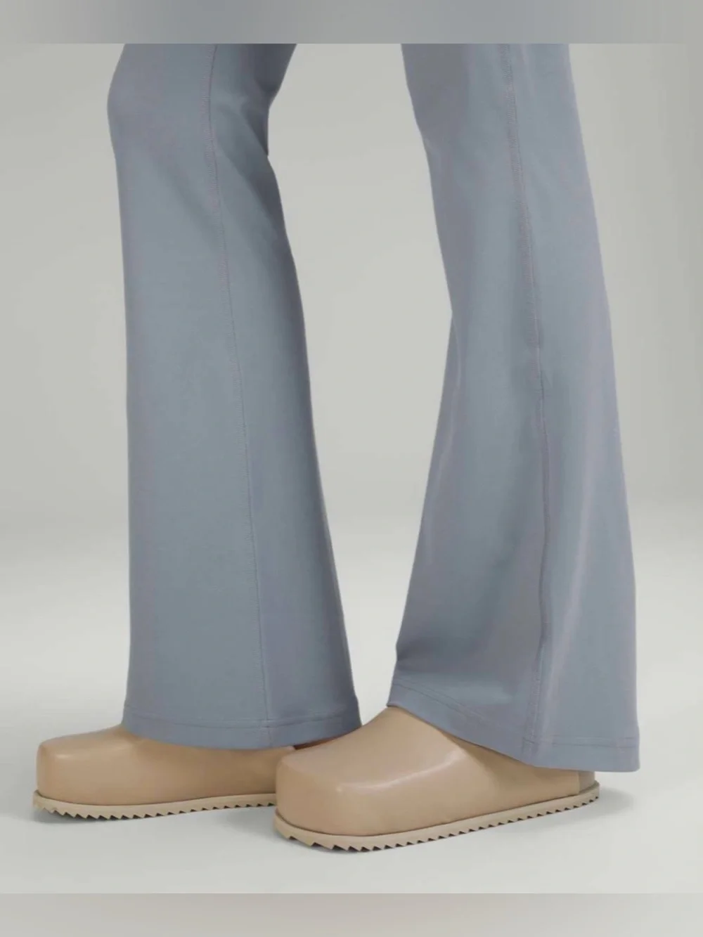 Lululemon Groove Super-High-Rise Flared Pant Nulu Color: Chambray - Light Blue